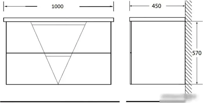 BelBagno VITTORIA-1000-2C-SO-PINO-P – фото товара
