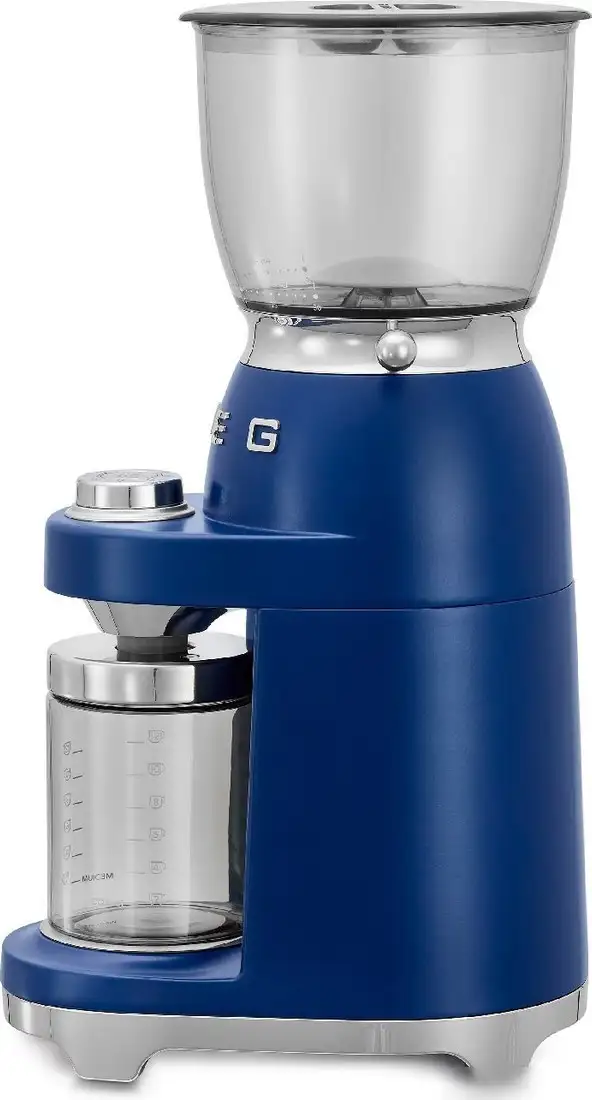 Электрическая кофемолка Smeg CGF01LVEU (синий) - фото товара