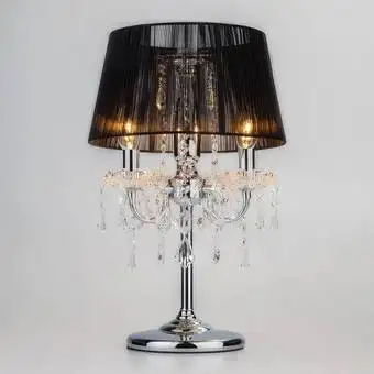 Настольная лампа Евросвет Allata 2045/3T (хром/черный) – изображение в каталоге