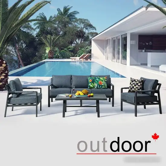 Набор садовой мебели Outdoor Торонто OUT-0027 (графит) – фото товара