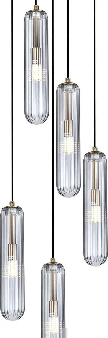 Подвесная люстра Escada 160001/5P G9x5W Brass ES0000012 – фото товара