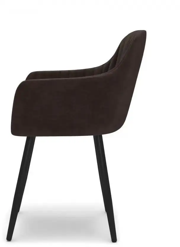 Стул с подлокотниками MONOFIX Aммa (коричневый №24) – фото товара