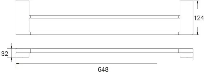 Держатель для полотенца Rose RG1827T – фото товара