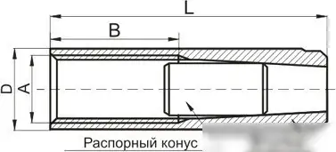 Анкер забивной ЕКТ C70703 – фото товара