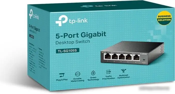 Неуправляемый коммутатор Tenda TL-SG105S – фото товара