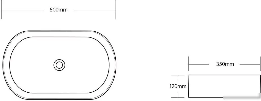 Умывальник Cerutti Spa CR0055B MMB2 - фото товара