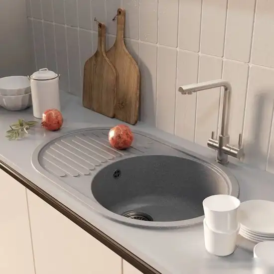 Кухонная мойка Mixline ML-GM16 551932 (графит) - фото товара