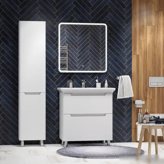 Briz Зеркало Альби 80*80 с подсветкой – фото товара