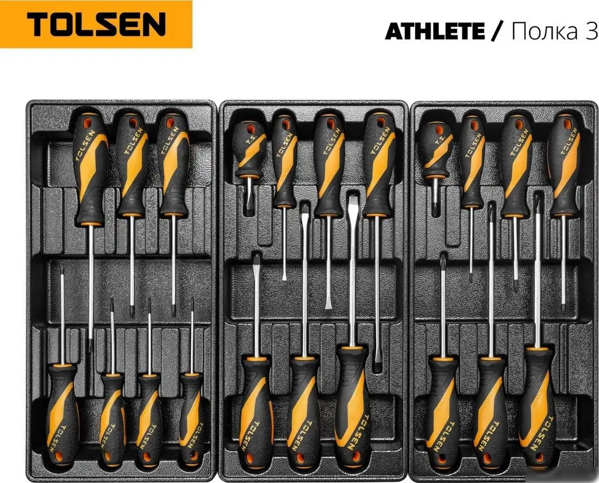 Универсальный набор инструментов Tolsen TT85412 (189 предметов) – фото товара