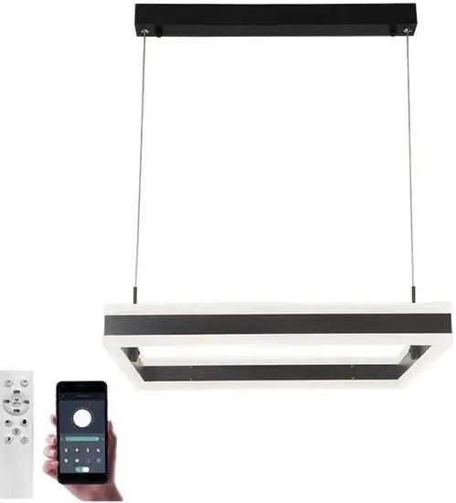 Линейный светильник Estares Stella 100WS-APP-500x500x1200-BLACK/WHITE-220-IP20 – фото товара