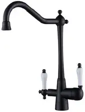 Смеситель Kaiser Vincent (черный мрамор) [31844-2] - изображение в каталоге