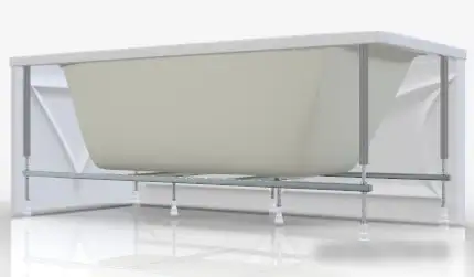 Ванна 1Марка Elegance 140x70 (с ножками) - фото товара