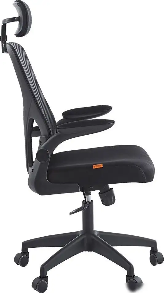 Офисное кресло CHAIRMAN CH633 (ткань, черный пластик/черный) – фото товара