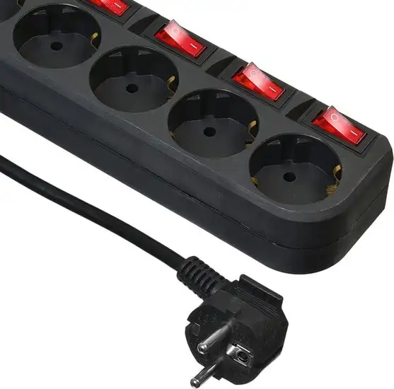 Сетевой фильтр Buro 500SH-3-SW-B – фото товара