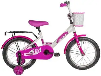 Детский велосипед Foxx Simple 16 164SIMPLE.WT5 2025 (белый) – изображение в каталоге