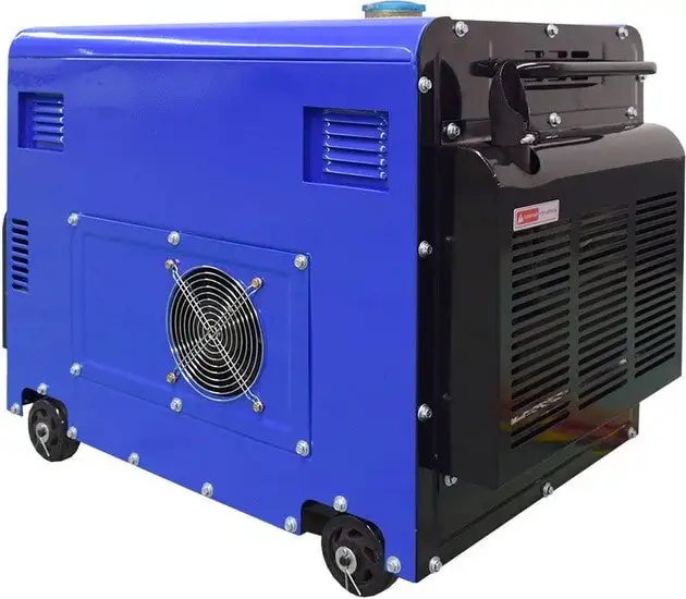 Дизельный генератор ТСС DGW 7.0/250EDS-R в кожухе – фото товара