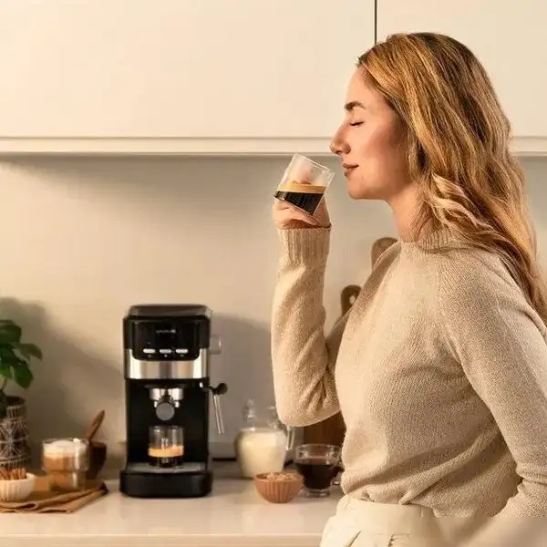 Рожковая кофеварка Cecotec Power Espresso 20 Pecan - фото товара