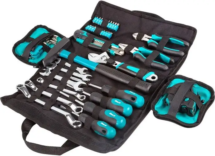 Универсальный набор инструментов Bort BTK-45 (45 предметов) – фото товара