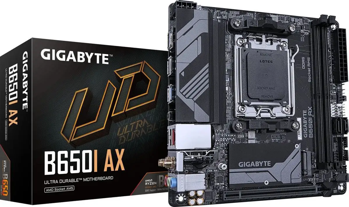 Материнская плата Gigabyte B650I AX (rev. 1.1) – фото товара