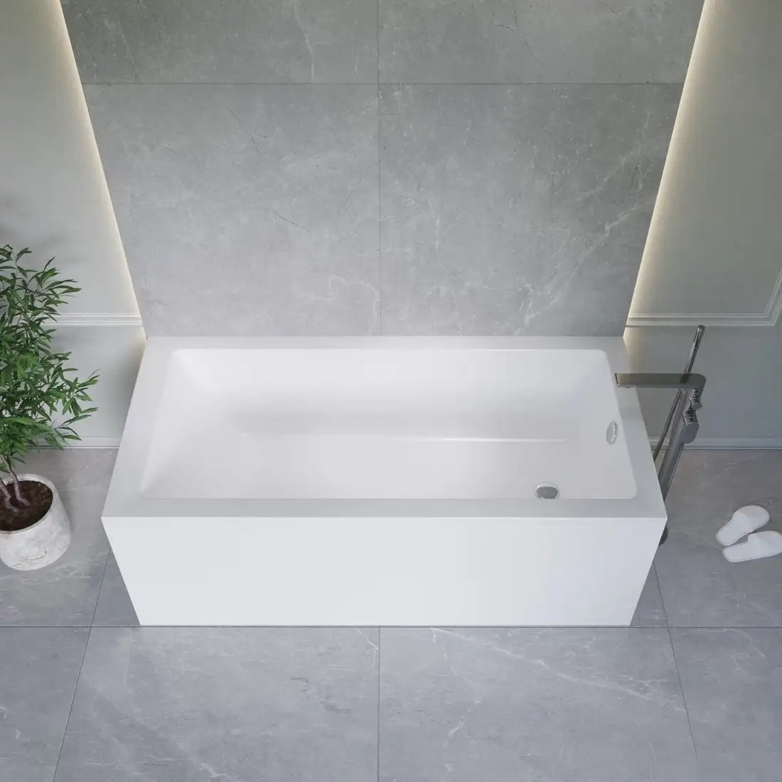 Ванна Lauter Athena 170x80 21090080 (с каркасом) - фото товара