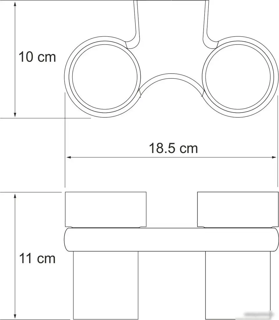 Держатель для стакана Wasserkraft Berkel K-6828D – фото товара