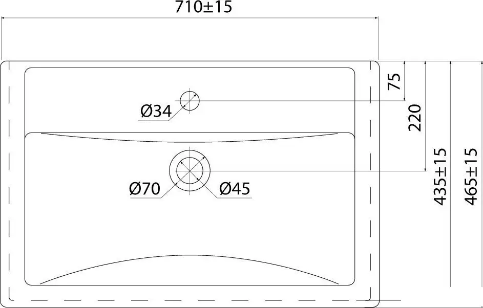 Умывальник IDDIS 4077000i28 - фото товара