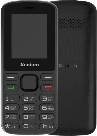 Телефон Xenium X170 (черный) – изображение в каталоге