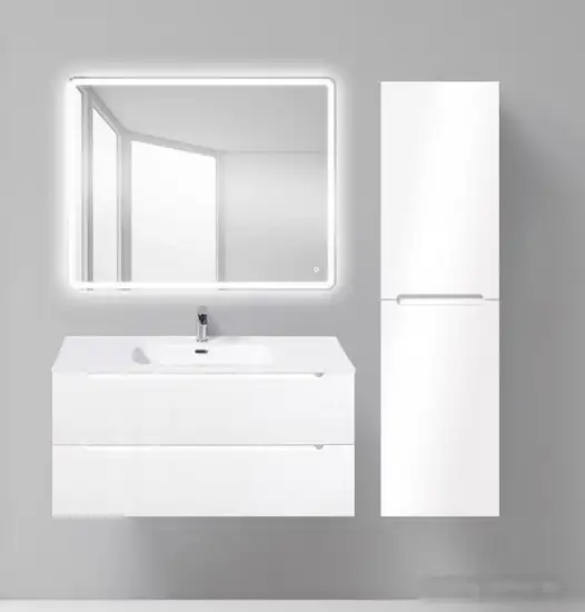 BelBagno Тумба под умывальник Etna-1000-2C-SO-BL-P (bianco lucido) – фото товара