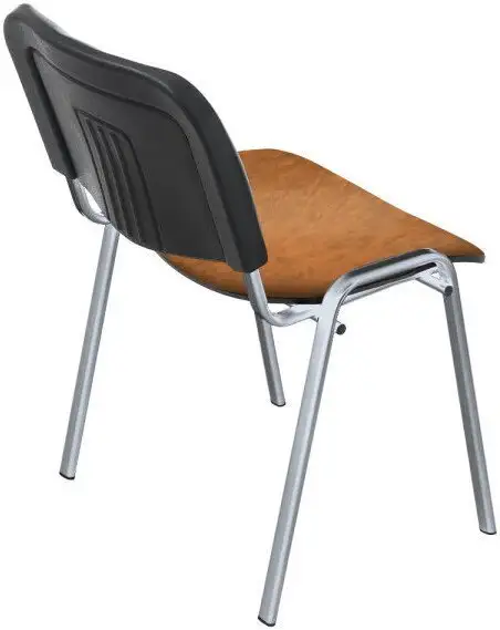 Офисный стул Helmi Изо HL-F01 330631 (хром/кожзам песочный) – фото товара