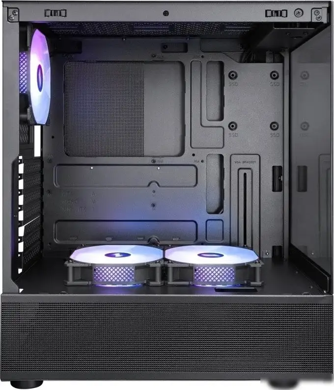 Корпус 1stPlayer MIKU Mi7-A ARGB (черный) – фото товара