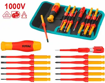 Набор отверток Total THKISD1201 (12 предметов) – изображение в каталоге