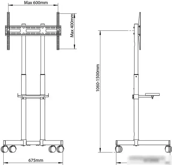 Кронштейн Arm Media PT-Stand-7 (черный) – фото товара