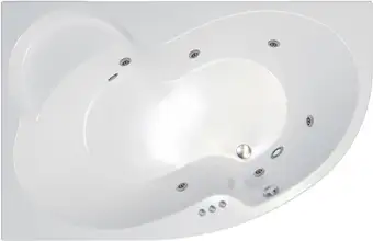 Ванна Triton Мари 170x110 R Релакс Flat (с гидромассажем) - изображение в каталоге