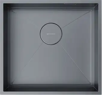 Кухонная мойка Omoikiri Kasen 48-26 INT GM (вороненая сталь) - изображение в каталоге