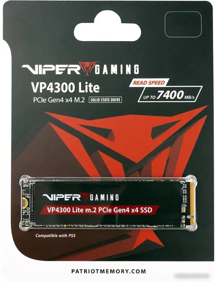 SSD Patriot Viper VP4300 Lite 4TB VP4300L4TBM28H – фото товара