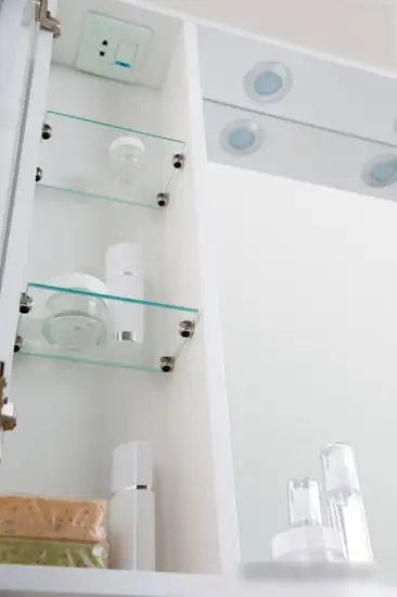 BelBagno Шкаф с зеркалом Marino-SPC-800/750-1A-BL-P-R (bianco lucido) – фото товара