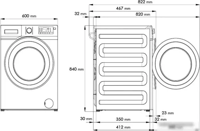 Стиральная машина BEKO WRE5511BWW - фото товара