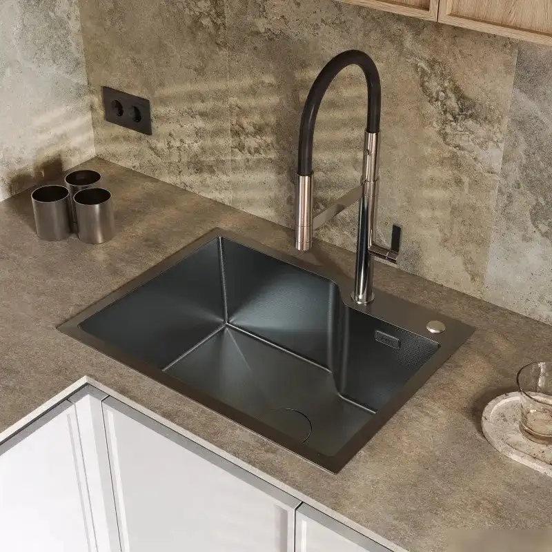 Кухонная мойка Axus LS-6045BD - фото товара