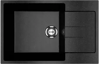 Кухонная мойка Ulgran U-602 (308 черный) - изображение в каталоге