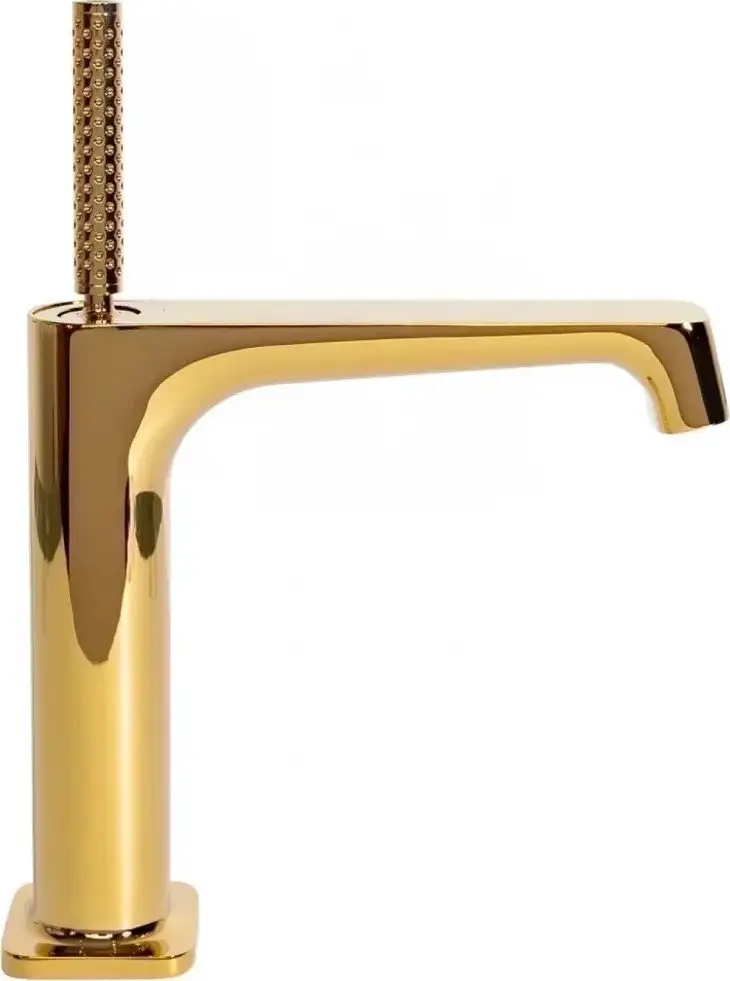 Смеситель Hansberge H1090 (золото глянец) - фото товара