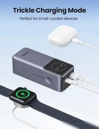 Внешний аккумулятор Ugreen PB724 12000mAh (серый) – фото товара