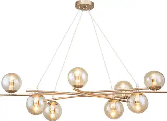 Подвесная люстра Escada Balance 1119/8S E14*40W Gold – изображение в каталоге