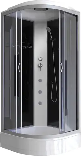 Душевая кабина Niagara NG-3502-14G 100x100 (тонированное стекло) - изображение в каталоге