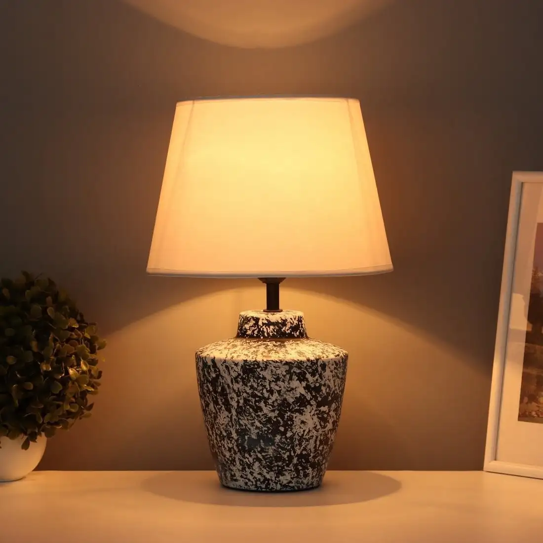 Настольная лампа Risalux Клауд 10689389 (черный/белый)