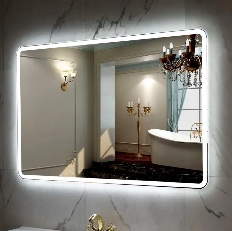 Пекам Зеркало Marta 1 110x80 marta1-110x80d (с подсветкой, с сенсором на взмах руки) – фото товара