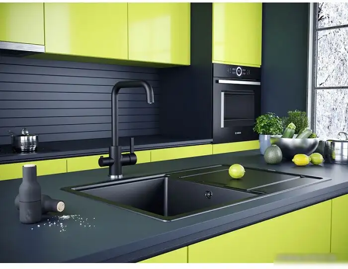 Смеситель Paulmark Logas Lo213021-401TB (антрацит) - фото товара