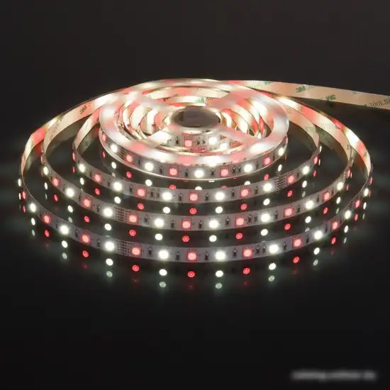Светодиодная лента Elektrostandard 24V 14.4W 60Led 5050+5050 IP20 MIX RGB/холодный белый a053731 – фото товара