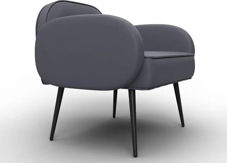 Интерьерное кресло Лига диванов Лига-086 132435 (экокожа Grifon 15 серый)