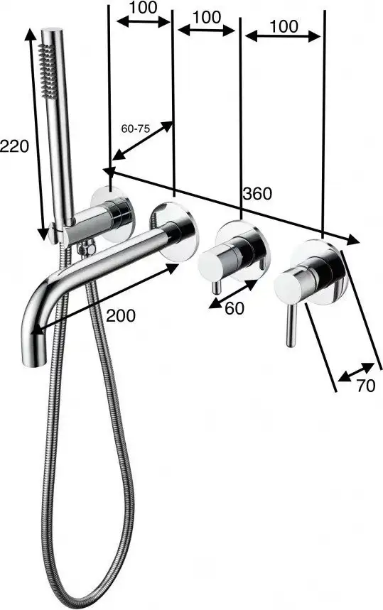 Смеситель Grocenberg GB5070 (золото матовый) - фото товара