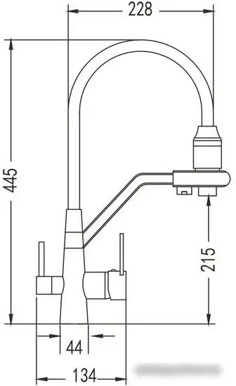 Смеситель Rose R558E - фото товара